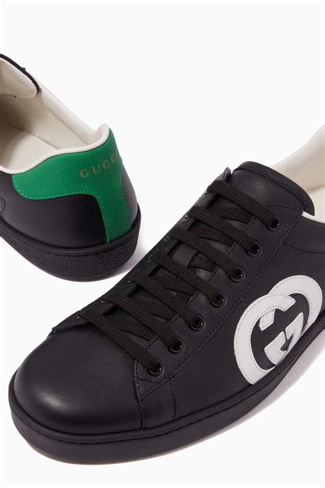 gucci ace leather sneaker australia|Gucci ace sneakers interlocking g.